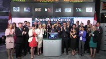 PowerShares Canada opens Toronto Stock Exchange, July 21, 2014.