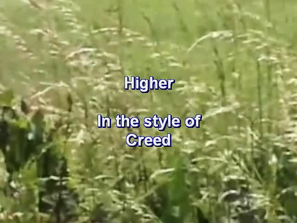Karaoke - Higher - Creed