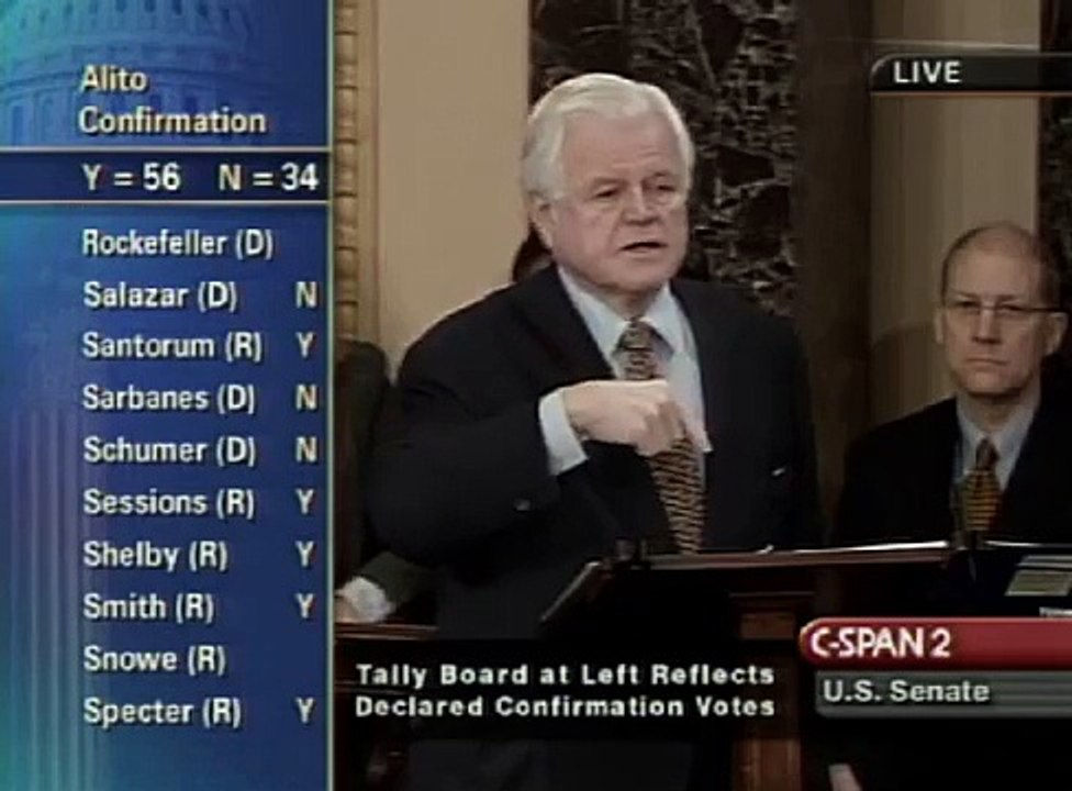 Ted Kennedy In 2006: Founding Fathers Didn’t Want Congress To “Rubber Stamp” Judges (News World)