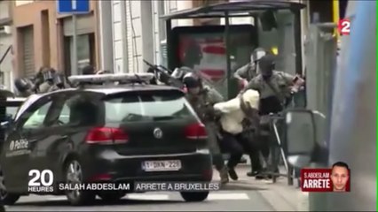 Les images de l'arrestation de Salah Abdeslam