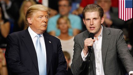 Donald Trump's son receives letter with mysterious powder, threatening Trump to drop out of the race