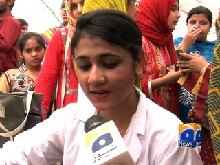 Pakistani Fans Supporting green shirt's -19 March 2016