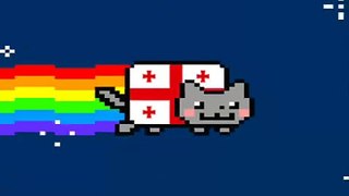 Georgian NYAN CAT!