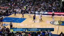 Stephen Curry Buzzer-Beater - Warriors vs Mavericks - March 18, 2016 - NBA 2015-16 Season