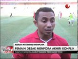 Pemain Sepakbola Nasional Desak Menpora Untuk Akhiri Konflik Dengan PSSI