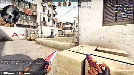 CS-GO - Shadow Daggers (Fade) Gameplay