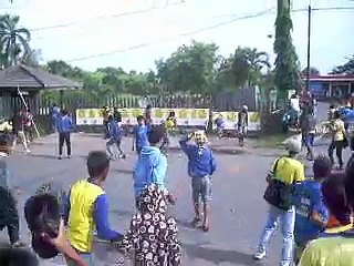 Bentrokan Suporter, Benteng Viola Vs Benteng Mania