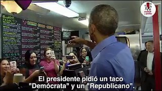 Obama compra tacos es Austin