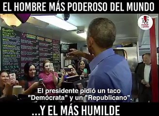 Obama compra tacos es Austin