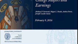 African Americans: College Majors and Earnings