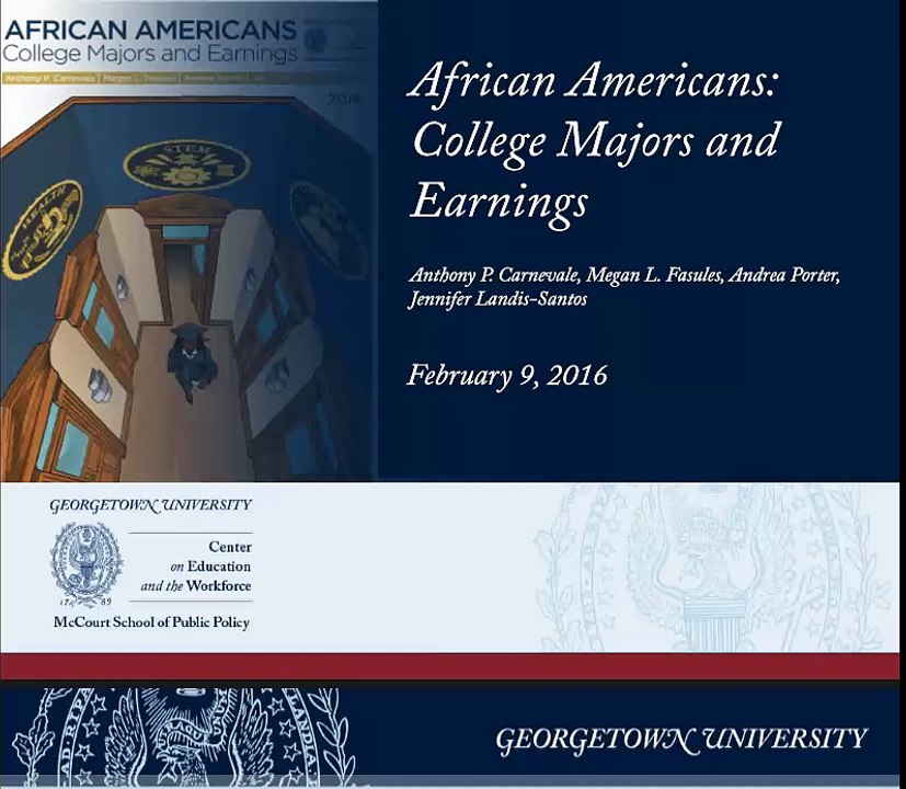 African Americans: College Majors and Earnings
