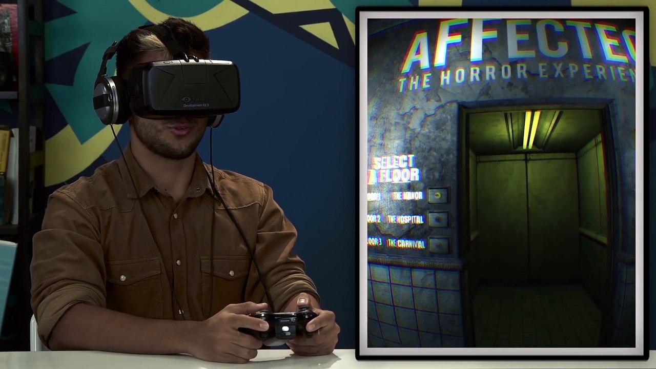 OCULUS RIFT sur un jeu d'Horreur
