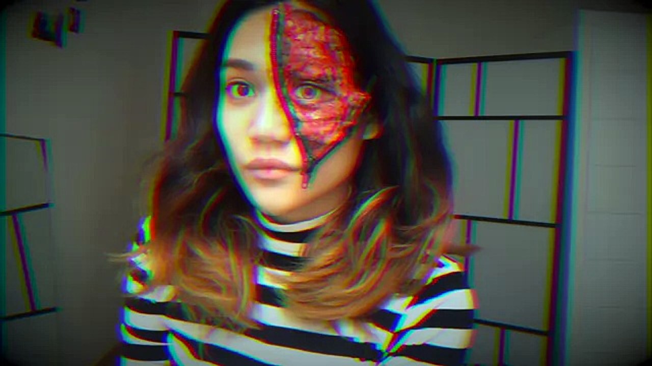 Unzipped Zipper Face Halloween Makeup Tutorial