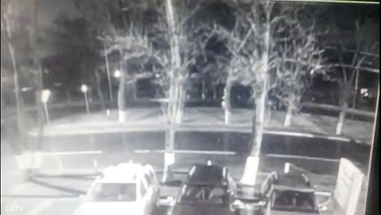 Russian plane crash caught on CCTV camera
