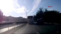 Zonguldak - Otobüsün Arkasında Tehlikeli Yolculuk