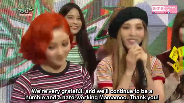 [ENG SUB] 160318 Mamamoo, GFriend Yuju - Music Bank Backstage Interview