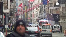 مقتل 5 أشخاص على الاقل واصابة 36 أخرين في تفجير انتحاري وسط اسطنبول