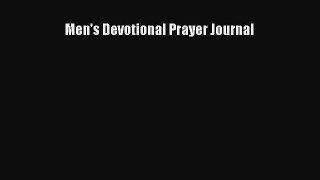 Download Men's Devotional Prayer Journal PDF Free