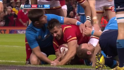 Pays de Galles-Italie : Rhys Webb ouvre rapidement le bal pour les Gallois !