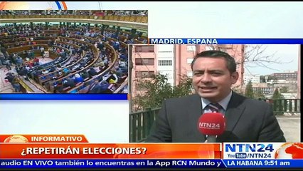 Análisis NTN24: Sin acuerdo político en España ¿repetirán elecciones?