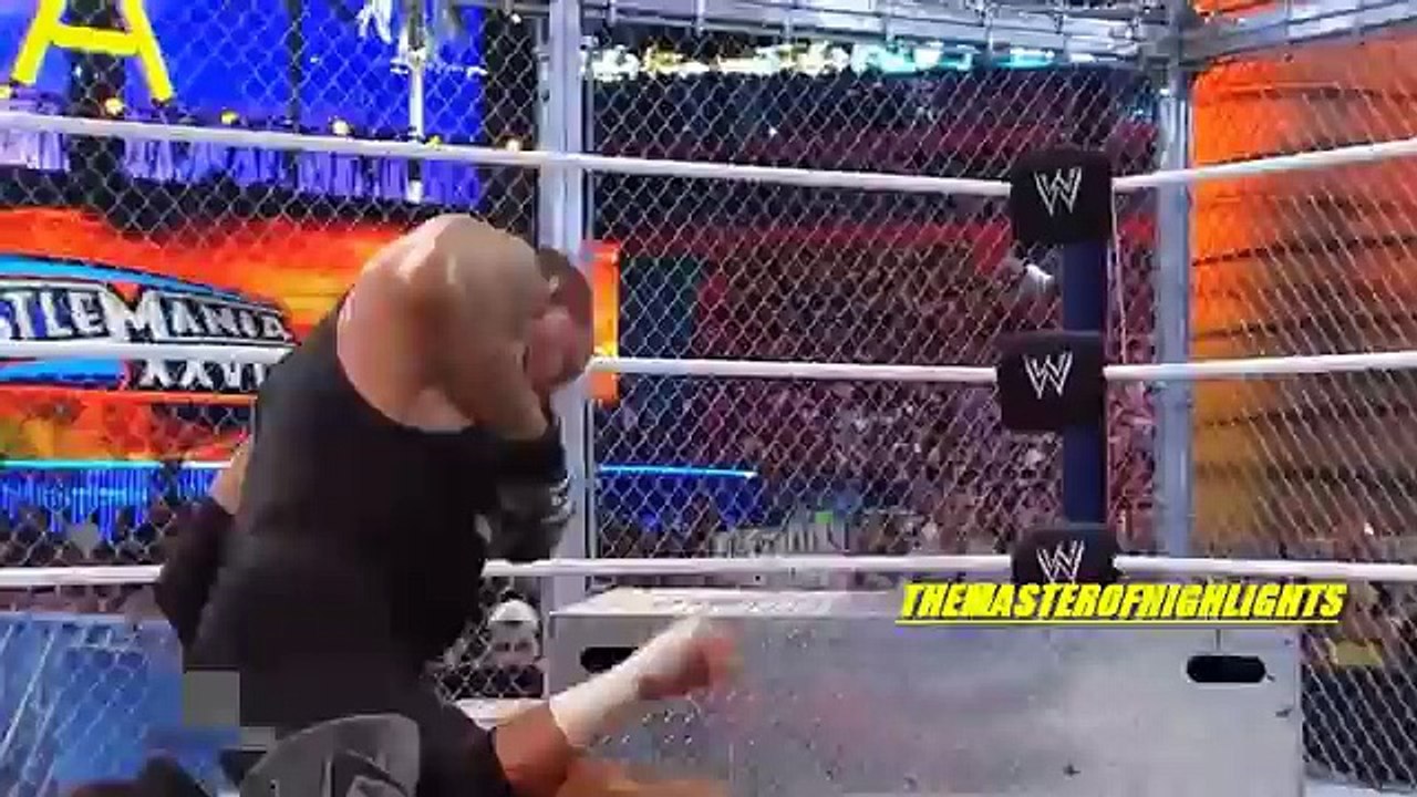 Triple H VS Undertaker Wrestlemania 28 Highlights [HD]