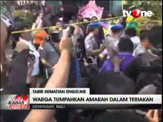 Margriet Diteriaki Warga Saat Rekonstruksi