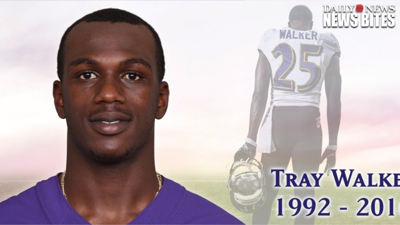 Ravens Cornerback Tray Walker Has Died At 23 video Dailymotion