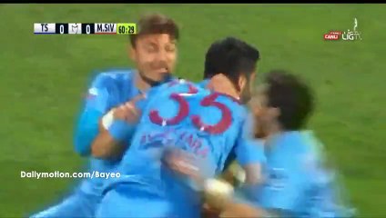 Aytac Kara Goal HD - Trabzonspor 1-0 Sivasspor - 19-03-2016 Super Lig