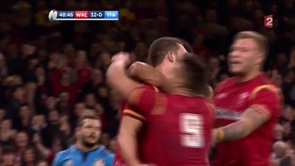Pays de Galles-Italie : North la joue solo sur 50m et ça fonctionne à merveille !