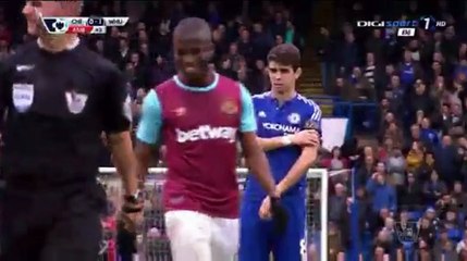 Cesc Fabregas  - Chelsea 1 - 1 West Ham United 19-03-2016 HD
