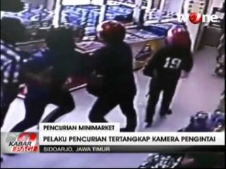 Aksi Pencuri Kecap Kepergok Karyawan Minimarket