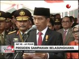 Jokowi Pimpin Upacara HUT Polri di Mako Brimob