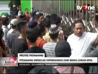 Pedagang Batu Akik Datangi Kantor Walikota Kendari