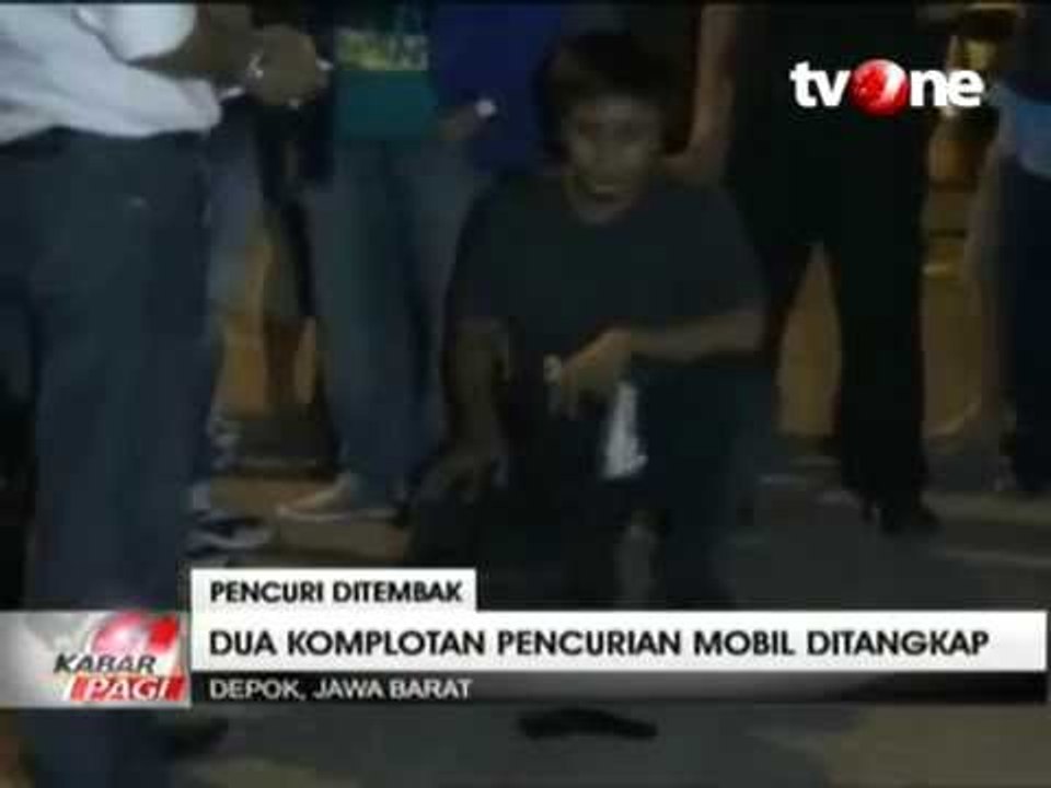 2 Komplotan Spesialis Pencuri Mobil Dihadiahi Timah Panas