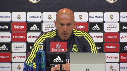 Real - Zidane : "Je suis heureux et ça se voit !"