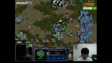 스타크래프트 Starcraft Brood War [FPVOD Flash 이영호] (T) vs Free 윤용태  (P) Fighting Spirit 투혼