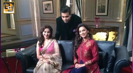 Juhi Chawla & Madhuri Dixit on Koffee With Karan 23rd February 2014 Episode