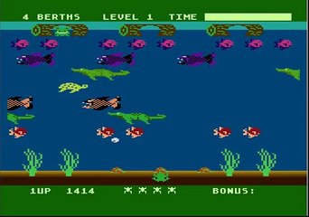 Frogger 2 - Mis primeros juegos[ATARI800XL]