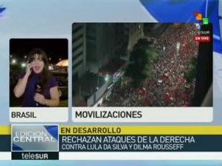 Brasileños rechazan intento de golpe