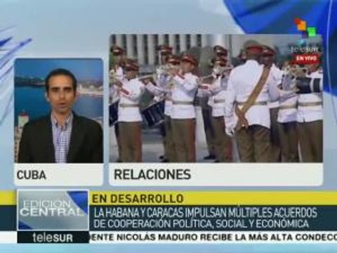 Cuba y Venezuela impulsan acuerdos de cooperación