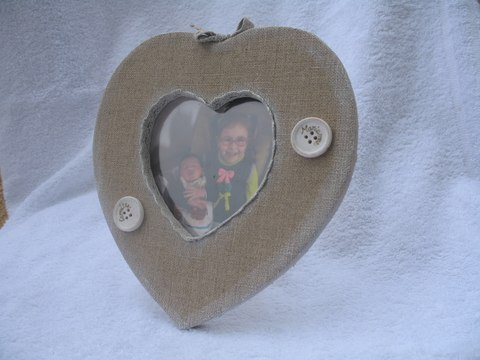 [ART-HOBBY] - tuto - Recouvrir une porte photo avec du tissu