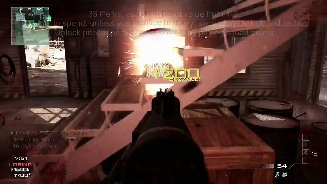 CONFIRMED PERKS LIST - Call of Duty: Ghosts (MW3 Gameplay/Commentary)