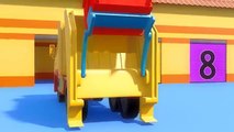 Binkie TV - Learn Numbers - Garbage Truck Videos For Kids