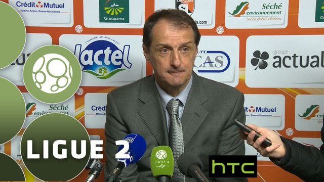 Conférence de presse Stade Lavallois - Valenciennes FC (0-3) : Denis ZANKO (LAVAL) - Faruk HADZIBEGIC (VAFC) - 2015/2016