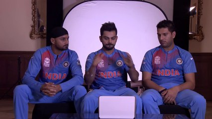 WorldCup T20 2016 | Harbhajan, Kohli and Yuvraj enjoy WT20 ReCall v Pakistan -E for Entertainment