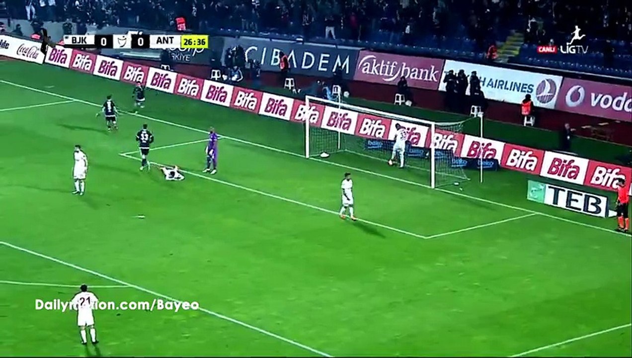 Oguzhan Ozyakup Goal HD - Besiktas 1-0 Antalyaspor - 19-03-2016