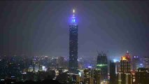 Taiwán apaga su emblemática Torre Taipei 101 en la 