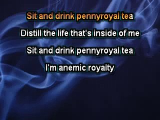 Nirvana - Pennyroyal Tea [Karaoke]