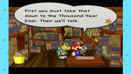 Paper Mario TTYD: 1st Crystal Star move - Part 13 - Game Bros