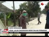 Bupati Mengamuk Melihat Jalan Digunakan Pada Masa Perbaikan